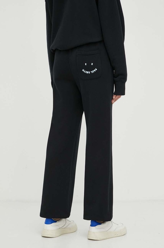 PS Paul Smith spodnie dresowe aplikacja czarny W2R.300TE.L21169