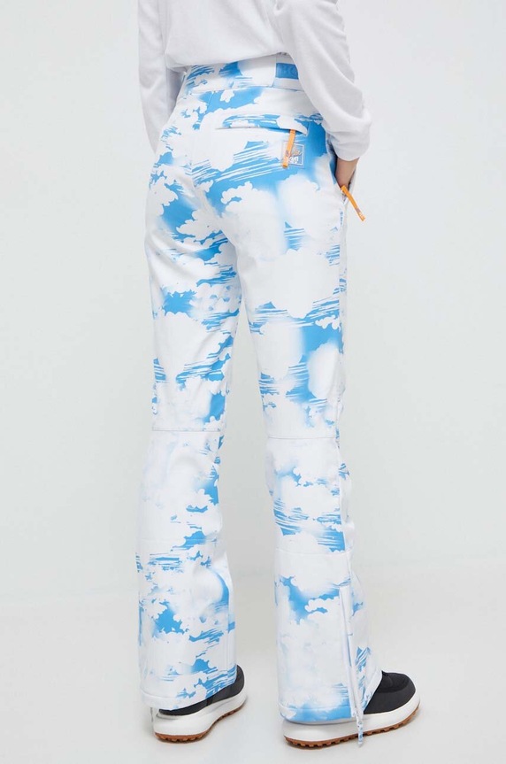 Odzież Roxy spodnie x Chloe Kim ERJTP03222 biały