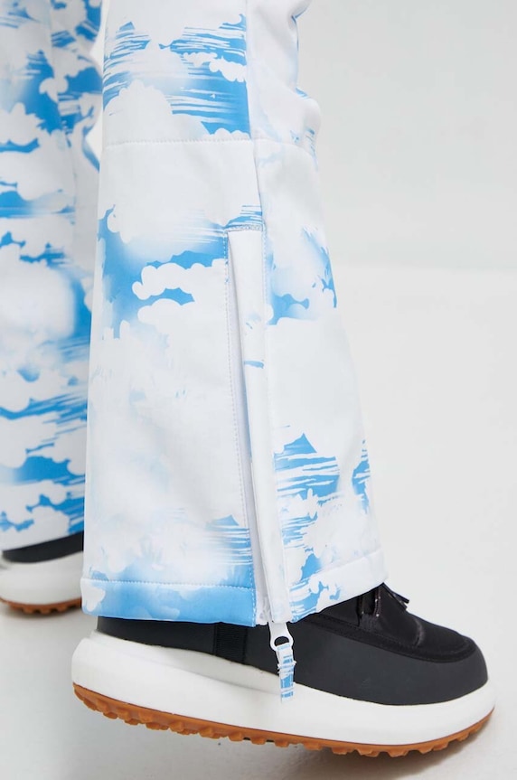 Roxy spodnie x Chloe Kim ERJTP03222 biały
