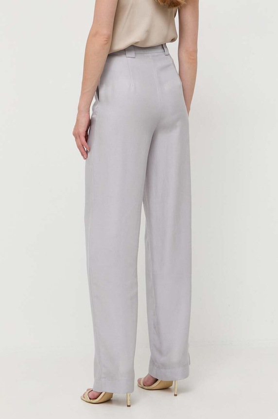 Odzież Patrizia Pepe spodnie 8P0554.A273 szary