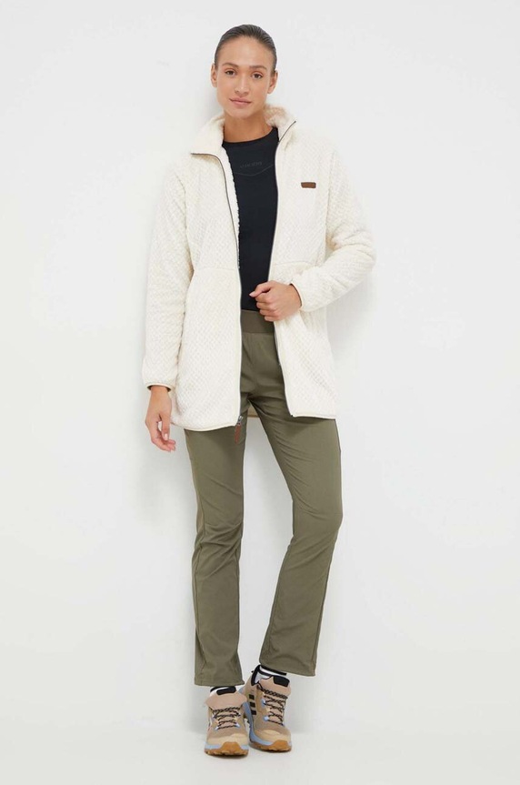 Columbia szabadidős nadrág Leslie Falls 2033442 zöld AW23