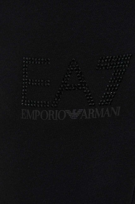 EA7 Emporio Armani melegítőnadrág fekete 6RTP70.TJRRZ