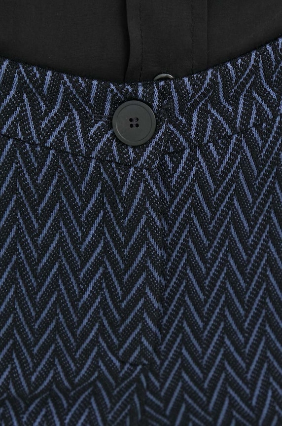 Nohavice s prímesou vlny Emporio Armani tmavomodrá 6R2P8F.2JGLZ
