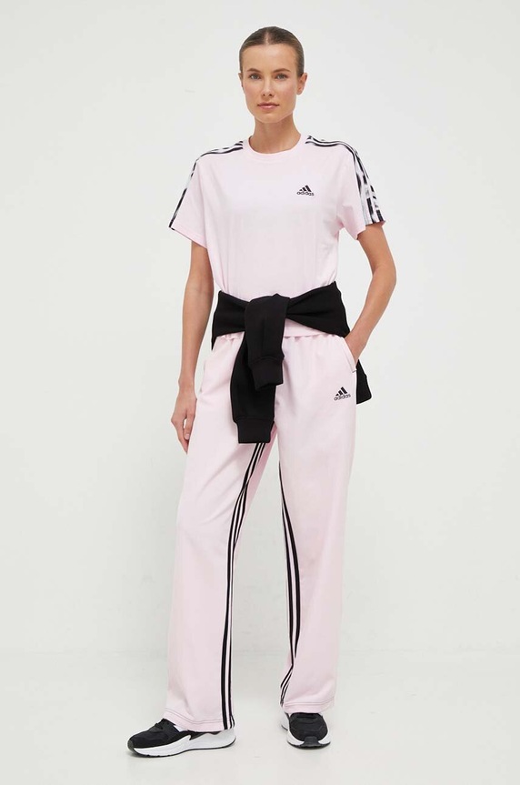 adidas melegítőnadrág IM4978 rózsaszín AW23