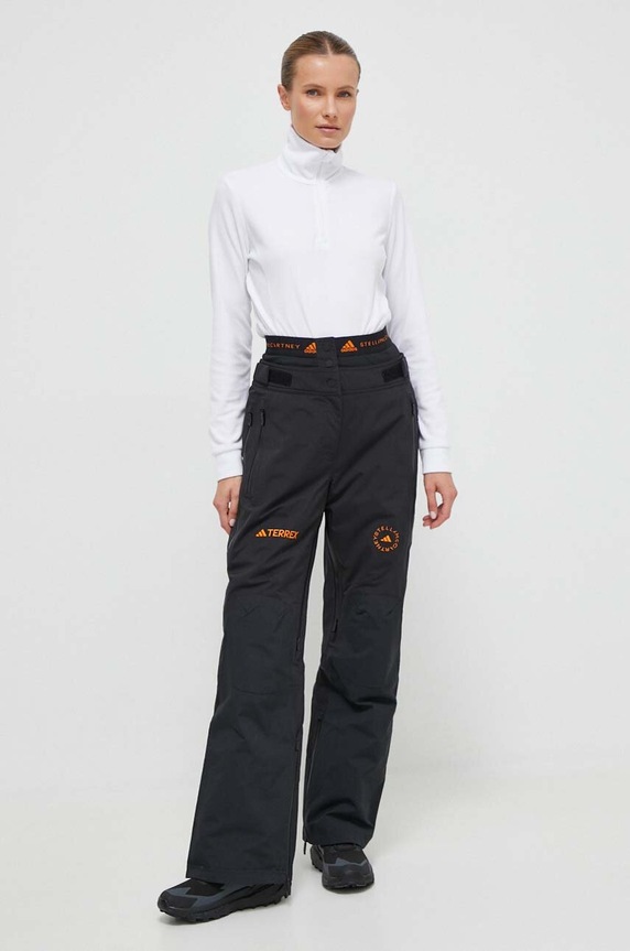 Hlače outdoor adidas by Stella McCartney x TERREX True Nature IP1363 crna AW23