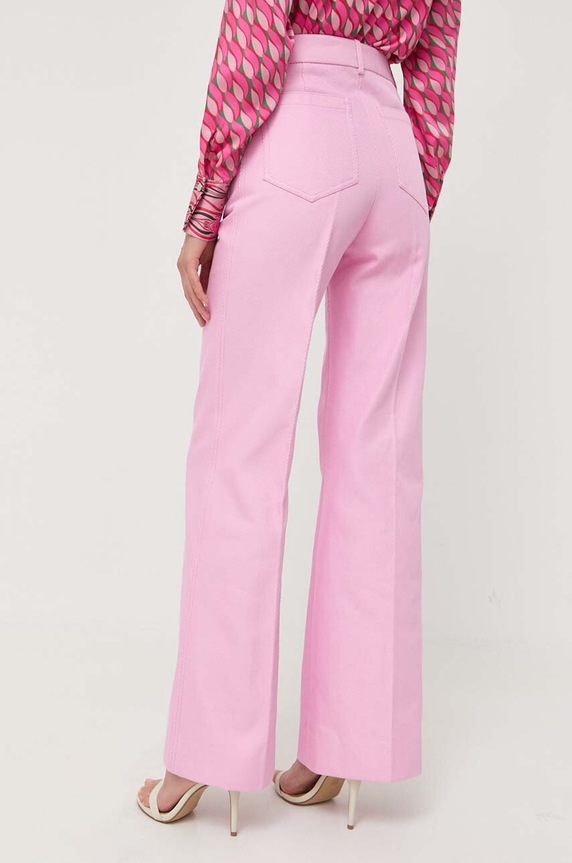 Abbigliamento Victoria Beckham pantaloni 1323WTR004848C rosa