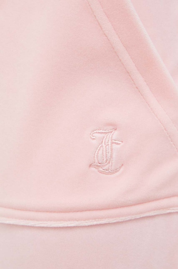 Juicy Couture spodnie dresowe Del Ray różowy JCAP180.121