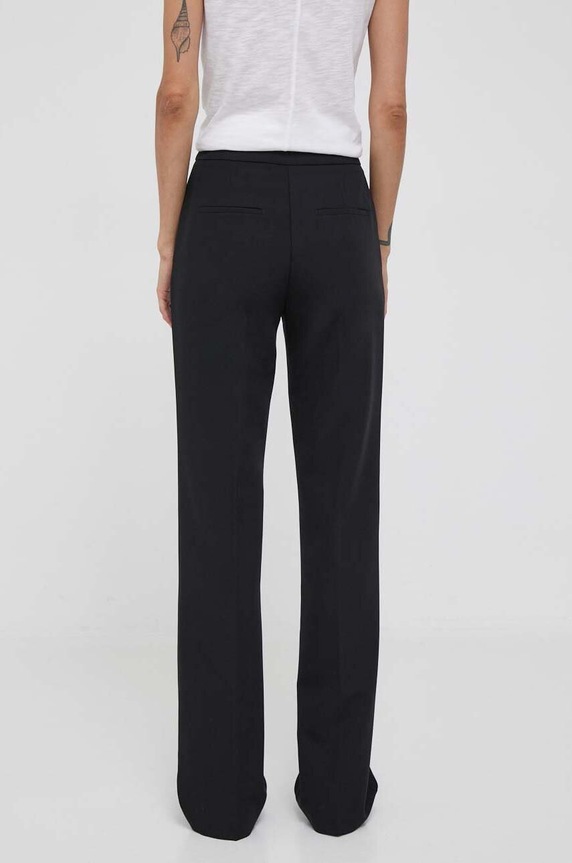 Odzież Sisley spodnie 4KVXLF03I.100 czarny