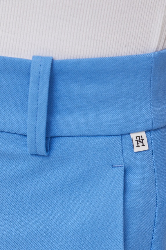 Hlače Tommy Hilfiger plava WW0WW39723