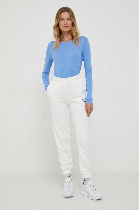 Παντελόνι φόρμας Lacoste XF1710 μπεζ AW23