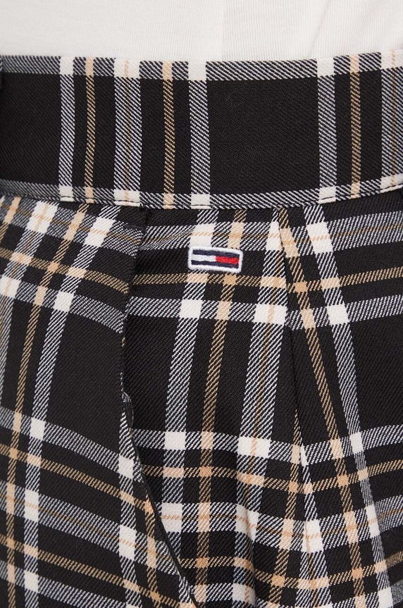 Παντελόνι Tommy Jeans μαύρο DW0DW16388