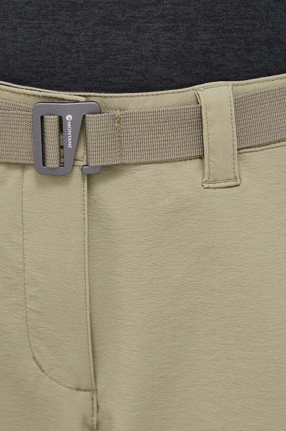 Montane spodnie outdoorowe Terra Stretch Lite zielony FTSLR15