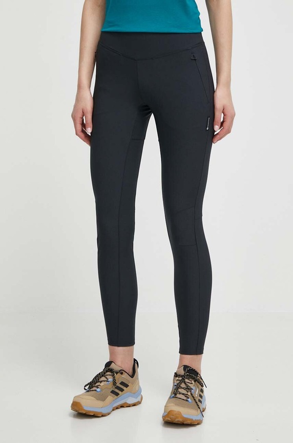 Montane szabadidős legging Ineo sima fekete FINER