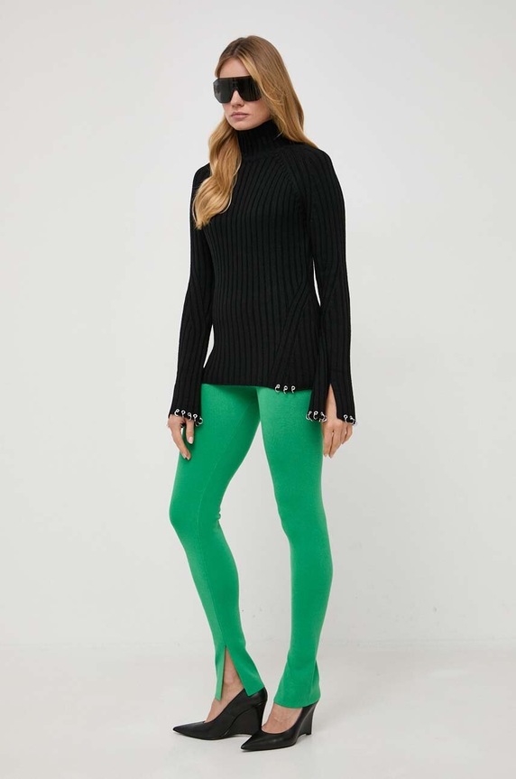 Patrizia Pepe spodnie dresowe 2P1543.K002 zielony AW23
