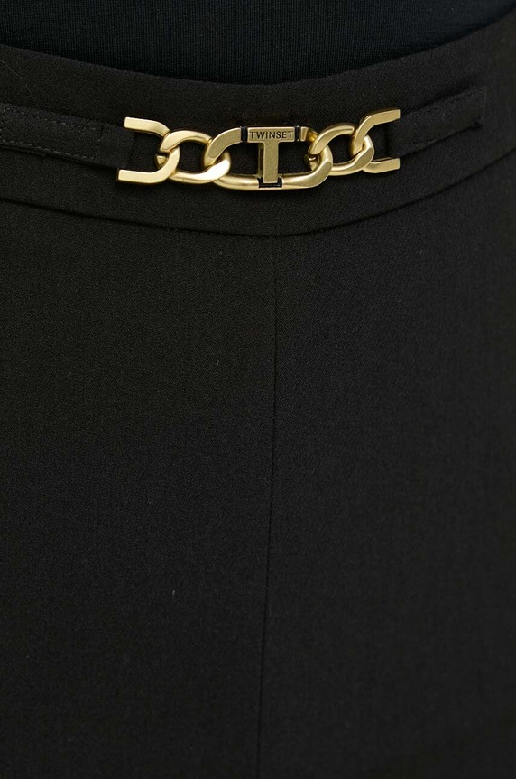 Twinset pantaloni negru 232TT2191