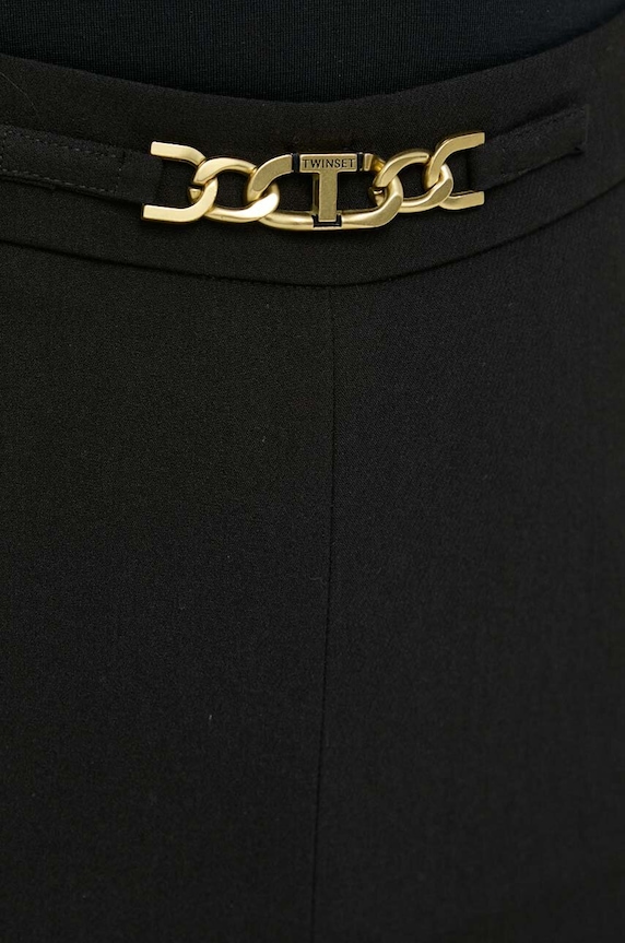 Twinset pantaloni negru 232TT2191