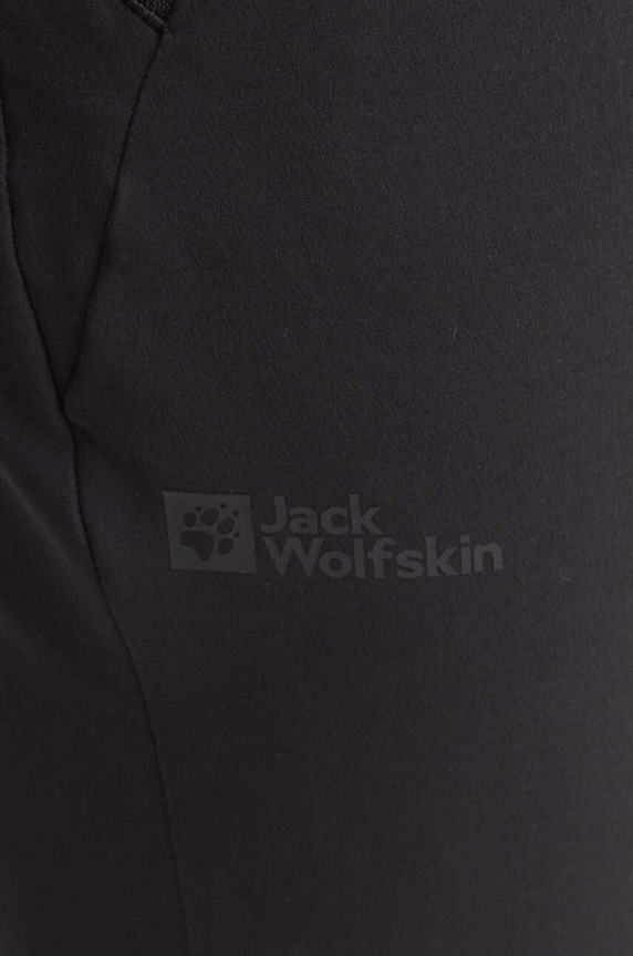 Outdooor hlače Jack Wolfskin Geigelstein črna 1507741