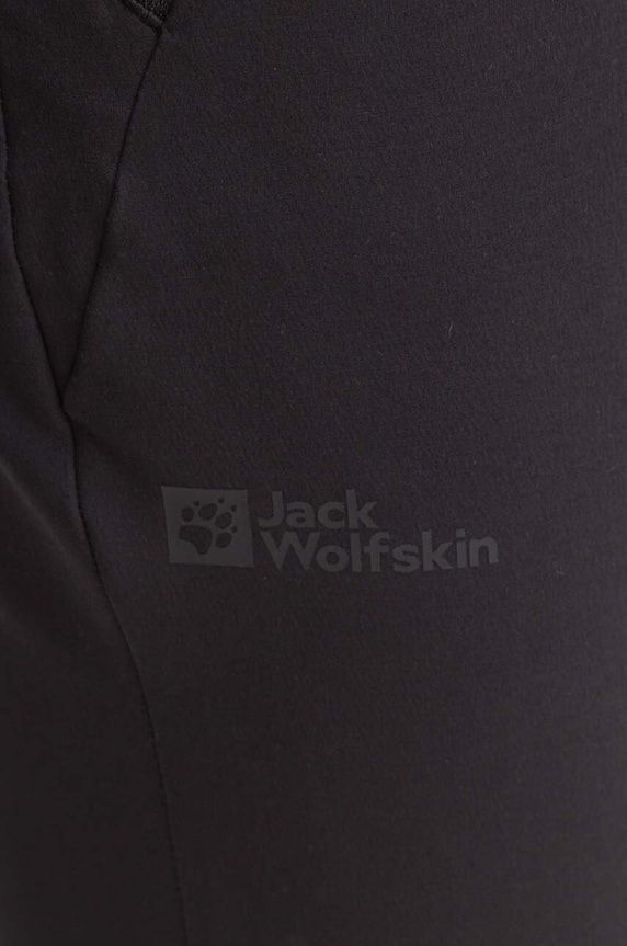 Outdooor hlače Jack Wolfskin Geigelstein črna 1507741