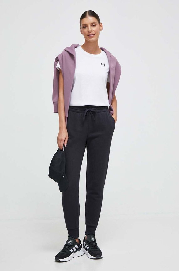 Tepláky Under Armour 1379438 čierna SS26