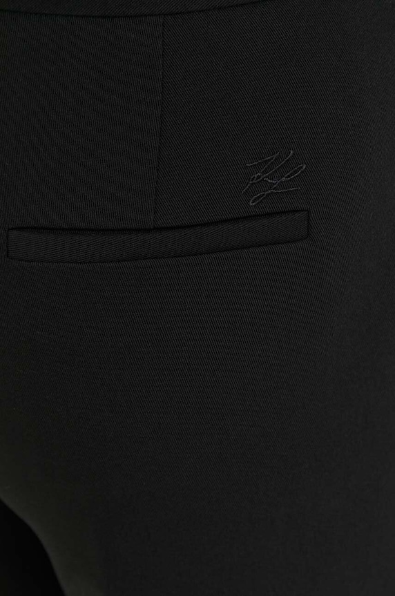 Παντελόνι Karl Lagerfeld μαύρο 236W1001
