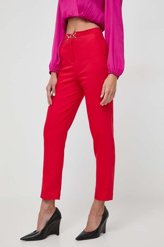 Morgan spodnie POTIL.F.RED czerwony AW23