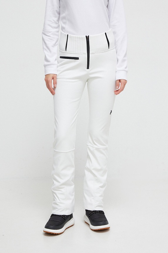 Peak Performance spodnie narciarskie High Stretch G78060 biały AW23