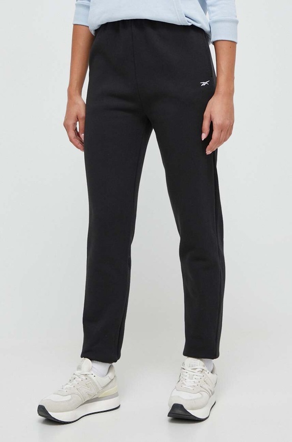 Спортивные штаны Reebok Classic трикотаж чёрный 100034800