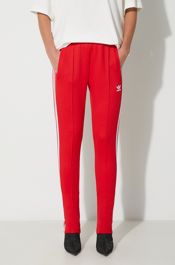 Παντελόνι φόρμας adidas Originals SST Classic TP απλικέ κόκκινο IK6603