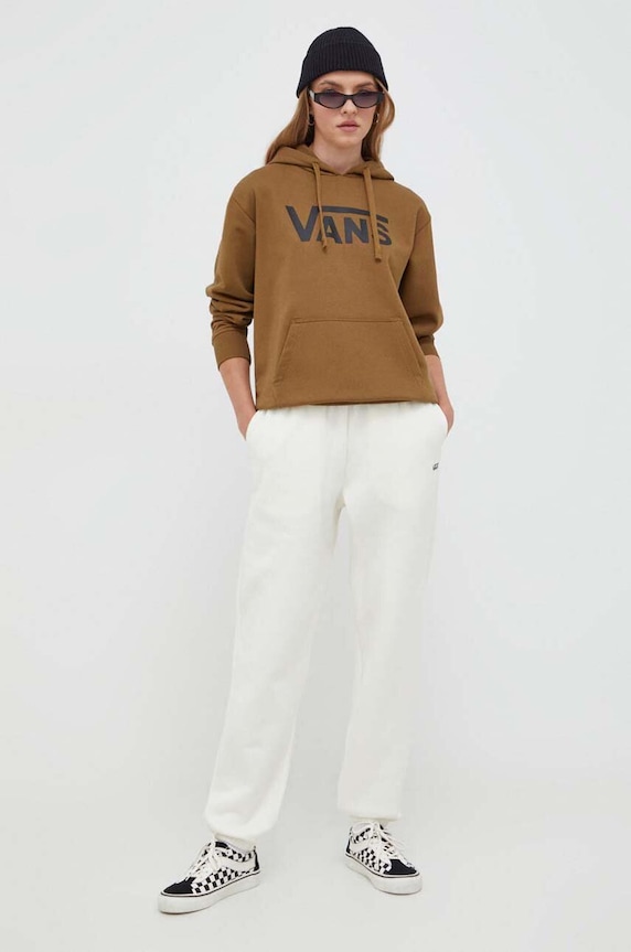 Παντελόνι φόρμας Vans VN0A7ROXFS81 μπεζ AW23