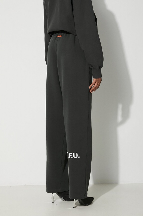 Abbigliamento Heron Preston pantaloni da jogging in cotone Stfu Os Sweatpants HWCH006F23JER0011001 nero