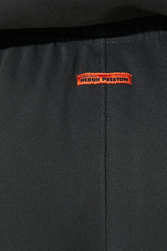 Heron Preston pantaloni da jogging in cotone Stfu Os Sweatpants nero HWCH006F23JER0011001