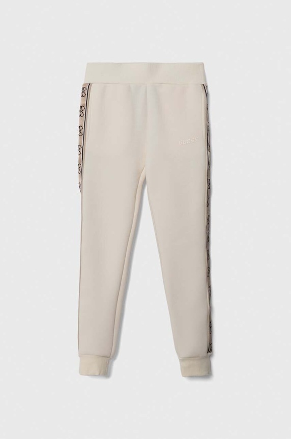 Guess pantaloni de trening pentru copii J2YQ27.KB3P2.9BYX bej AA00