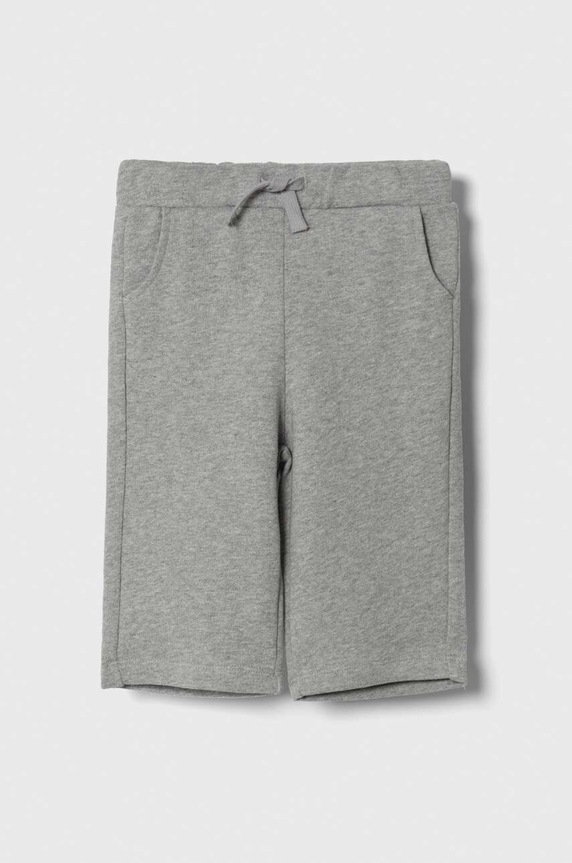 United Colors of Benetton spodnie bawełna szary 3J68GF02U.P.SEASONAL