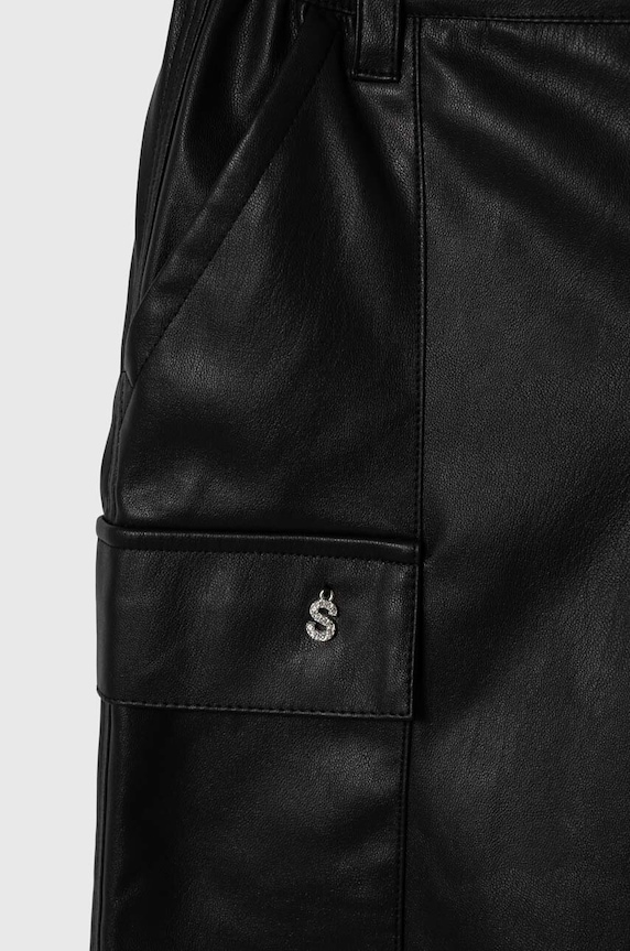 Момиче Детски панталон Sisley 4VF8YF00I.G.SEASONAL черен