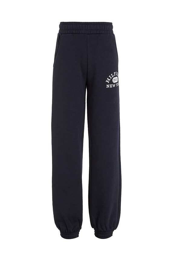 Tommy Hilfiger spodnie dresowe dziecięce KG0KG07605.74.122.9BYX granatowy AW23