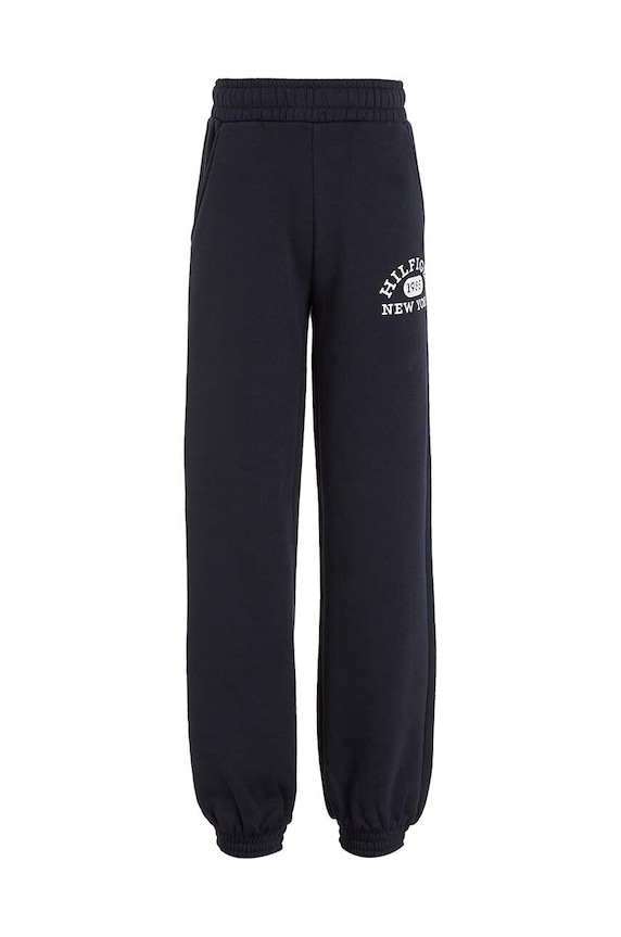 Tommy Hilfiger spodnie dresowe dziecięce KG0KG07605.74.122.9BYX granatowy AW23