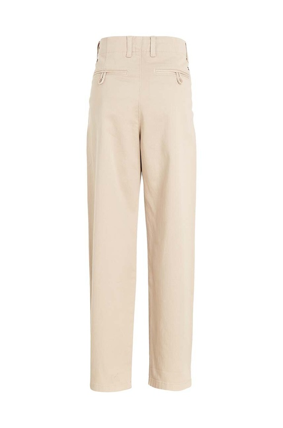 Dziewczynka Tommy Hilfiger jeansy KS0KS00478.9BYX beżowy