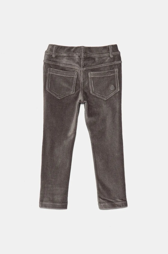 United Colors of Benetton spodnie dziecięce 4DZBGE00L.P.SEASONAL szary AW24
