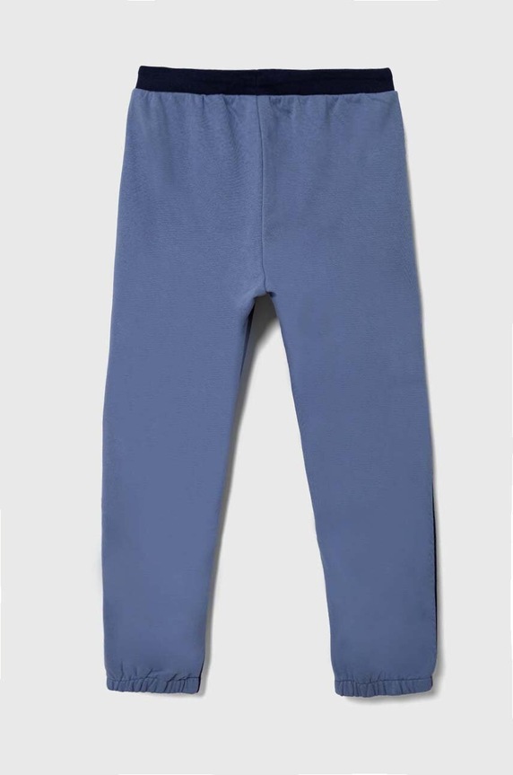 United Colors of Benetton spodnie dresowe dziecięce 32N4CF03V.G.SEASONAL granatowy AW23