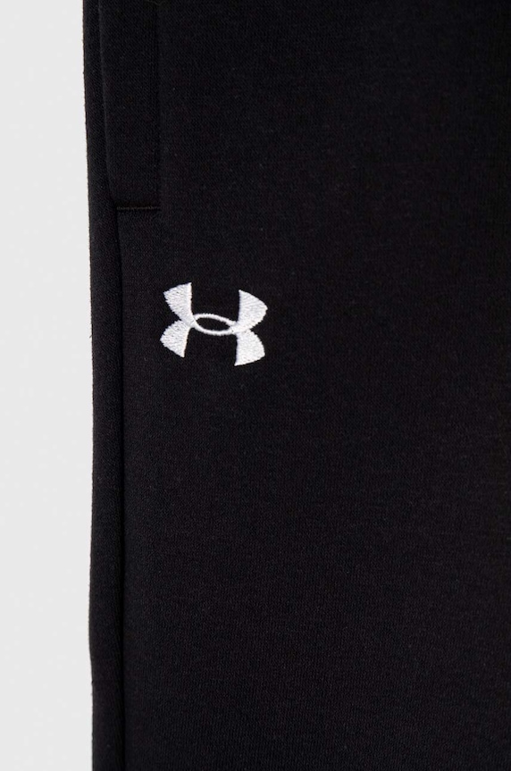 Dziewczynka Under Armour spodnie dresowe dziecięce UA Rival Fleece 1379525 czarny