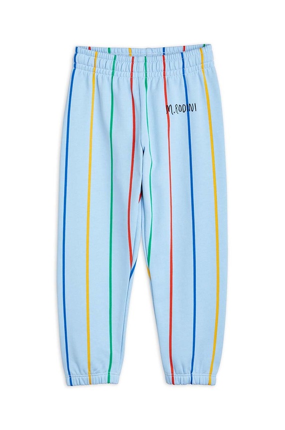 Mini Rodini spodnie dresowe bawełniane dziecięce 2363012260 niebieski AW23