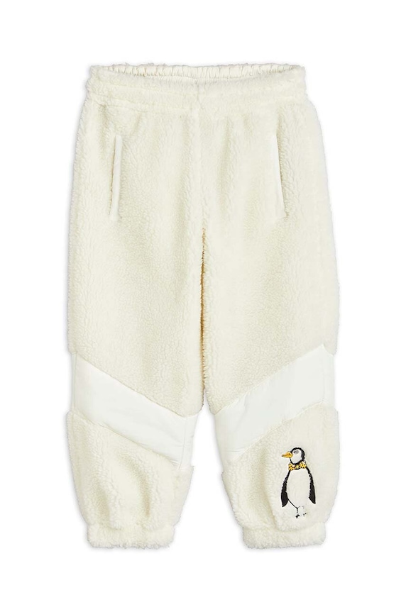 Mini Rodini spodnie dresowe dziecięce 1100009310 beżowy AA00