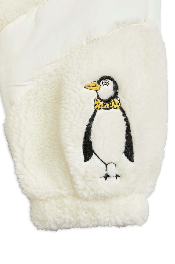 Mini Rodini spodnie dresowe dziecięce beżowy 1100009310