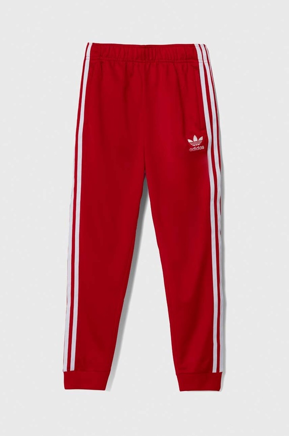 adidas Originals pantaloni de trening pentru copii IC3088 rosu AW23