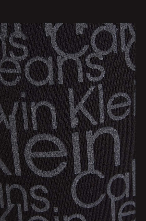 Calvin Klein Jeans spodnie dresowe bawełniane dziecięce czarny IB0IB01896.9BYX