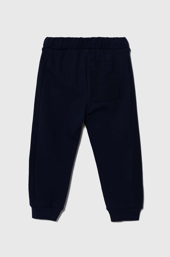 United Colors of Benetton spodnie dresowe dziecięce 3J68GF02V.P.SEASONAL granatowy AW23