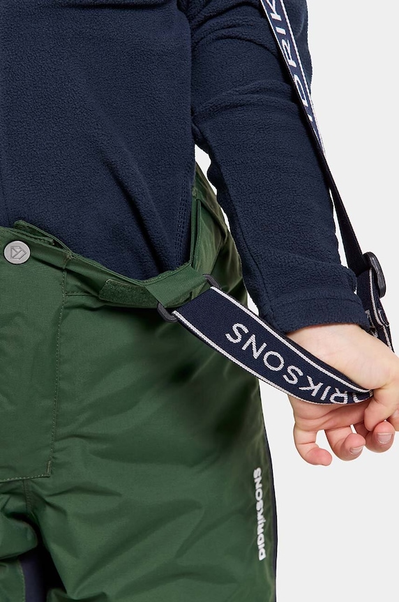 Παιδικό παντελόνι σκι Didriksons IDRE KIDS PANTS πράσινο 504357