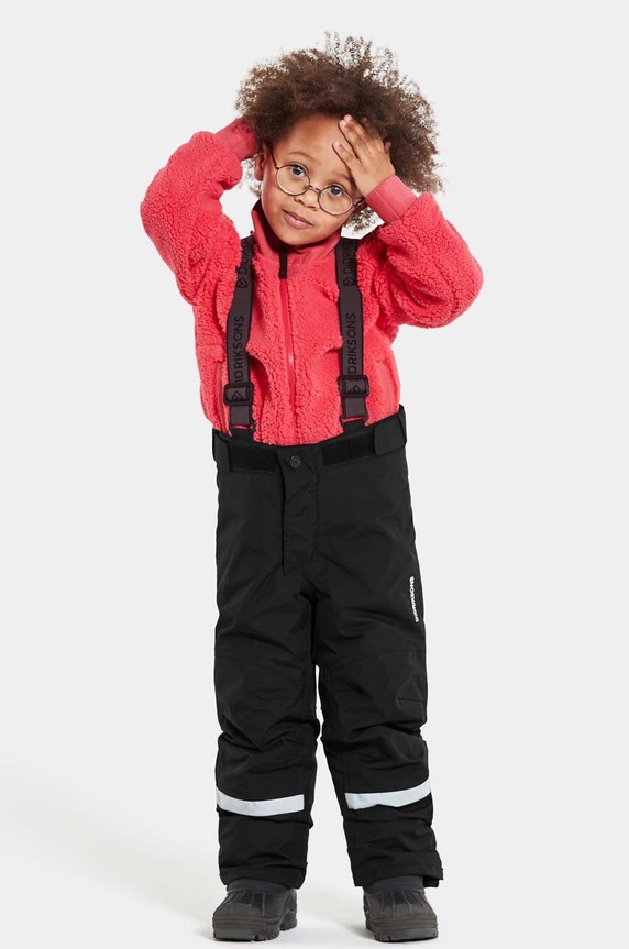 Παιδικό παντελόνι σκι Didriksons IDRE KIDS PANTS μαύρο 504357