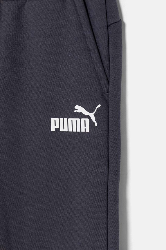Chłopiec Puma spodnie dresowe dziecięce ESS Logo Pants FL cl B 586973 szary