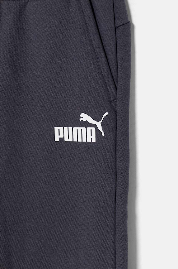 Chłopiec Puma spodnie dresowe dziecięce ESS Logo Pants FL cl B 586973 szary